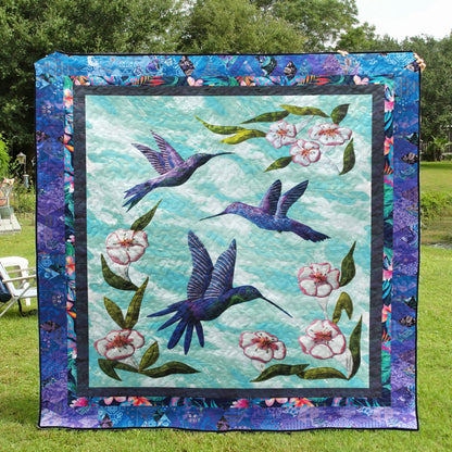 Hummingbird CLM0211295 Quilt Blanket