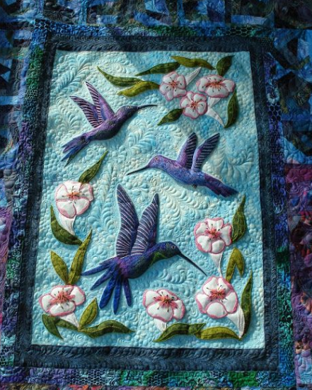 Hummingbird CLM0211295 Quilt Blanket