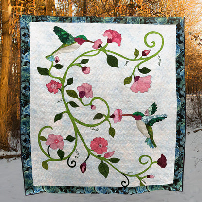 Hummingbird CLM030733 Quilt Blanket