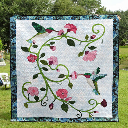 Hummingbird CLM0411183 Quilt Blanket