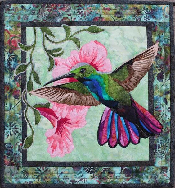 Hummingbird CLM0910120 Quilt Blanket