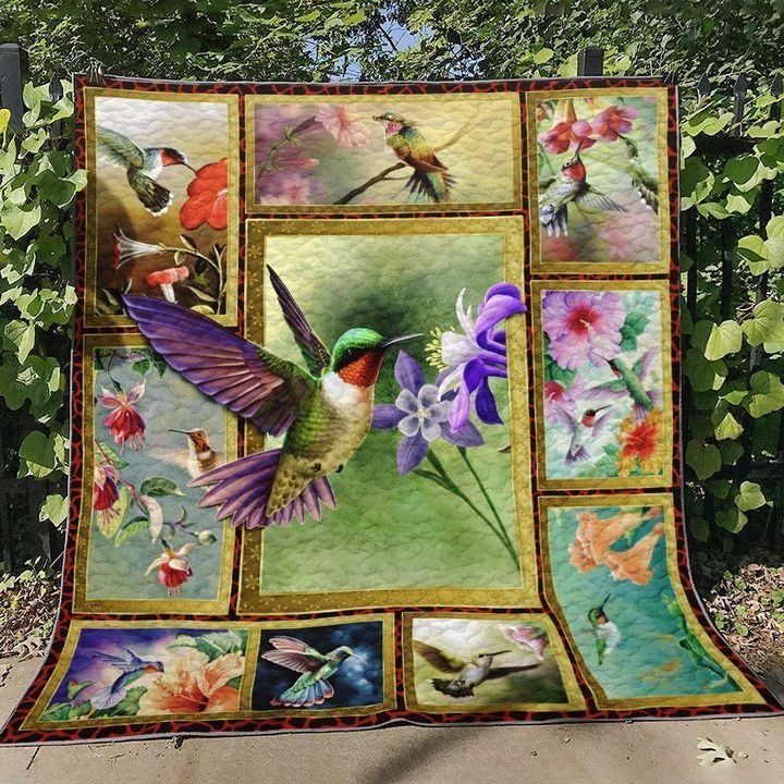 Hummingbird HM080719 Quilt Blanket