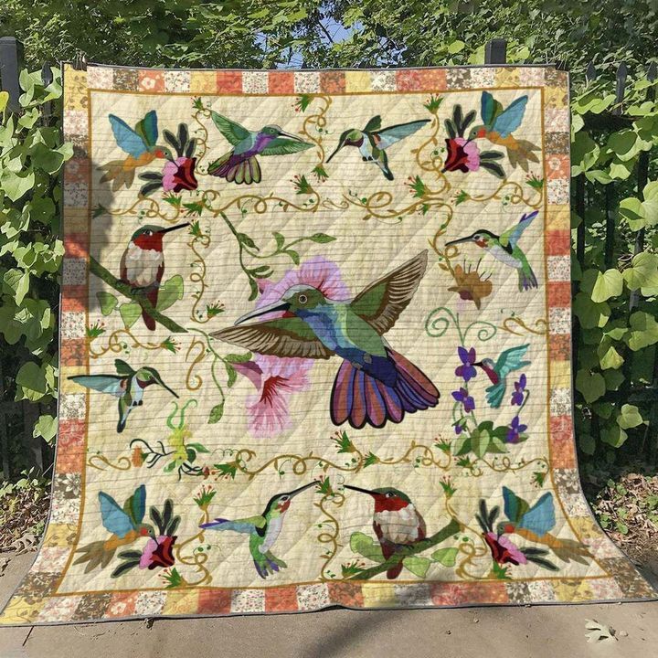 Hummingbird ML050617 Quilt Blanket