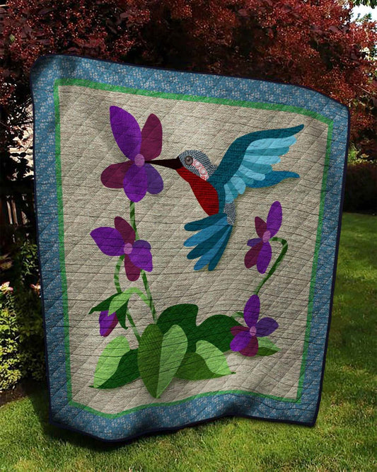 Hummingbird ML170509 Quilt Blanket