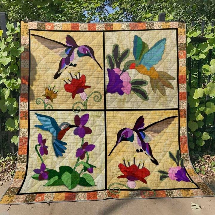 Hummingbird ML280514 Quilt Blanket