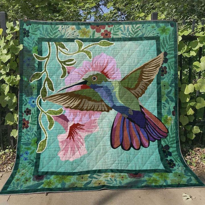 Hummingbird ML290526 Quilt Blanket
