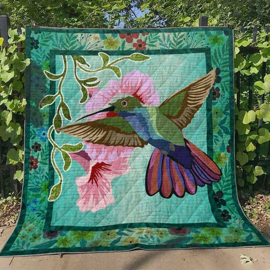 Hummingbird ML290526 Quilt Blanket