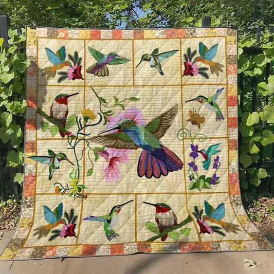 Hummingbird ML300520 Quilt Blanket