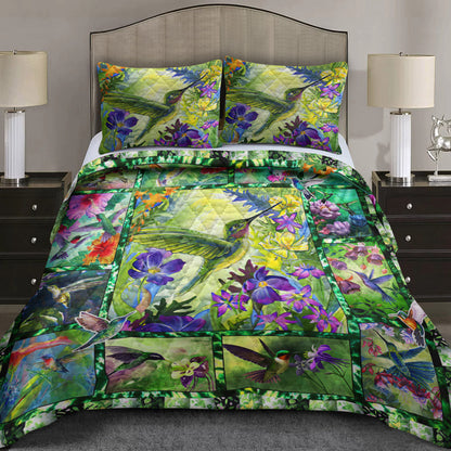 Hummingbird Quilt Bedding Set MT160903T