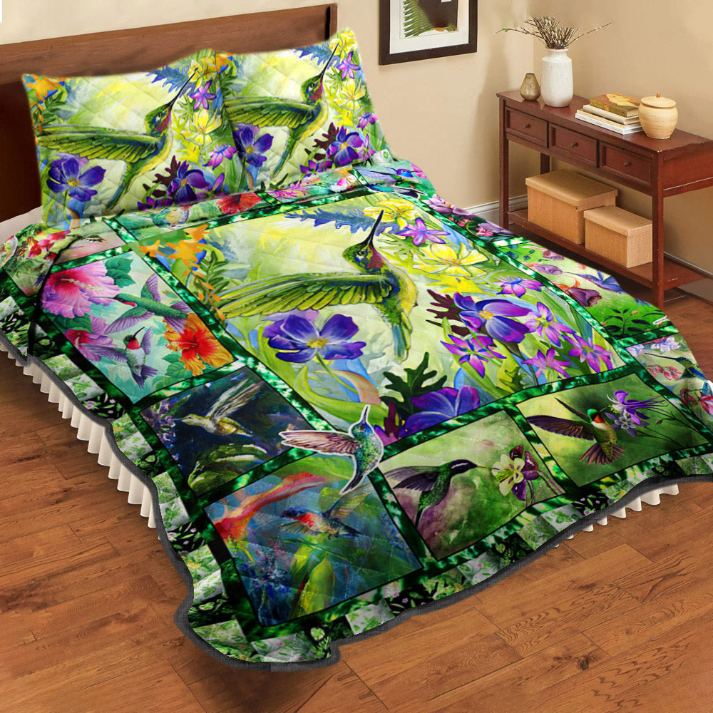 Hummingbird Quilt Bedding Set MT160903T