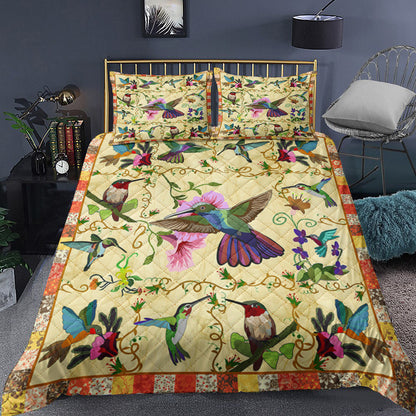 Hummingbird Quilt Bedding Set TL090925