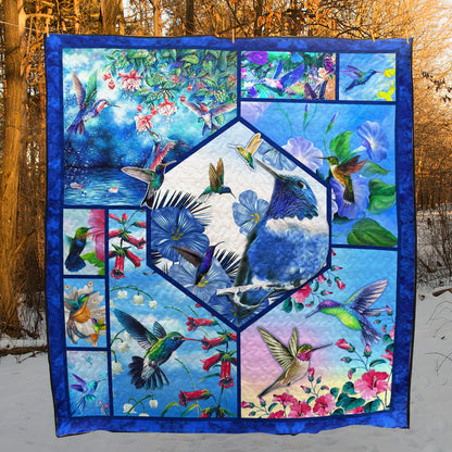 Hummingbird Quilt Blanket HN291002T