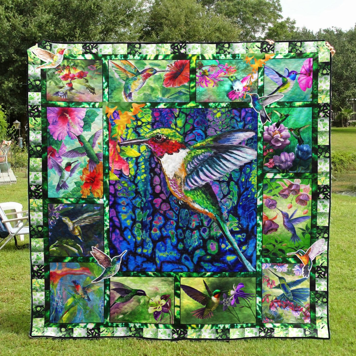 Hummingbird Quilt Blanket TM291010