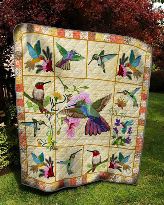 Hummingbird TD14110112 Quilt Blanket