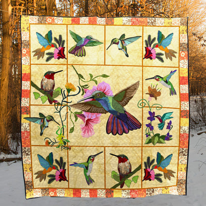 Hummingbird TD14110112 Quilt Blanket