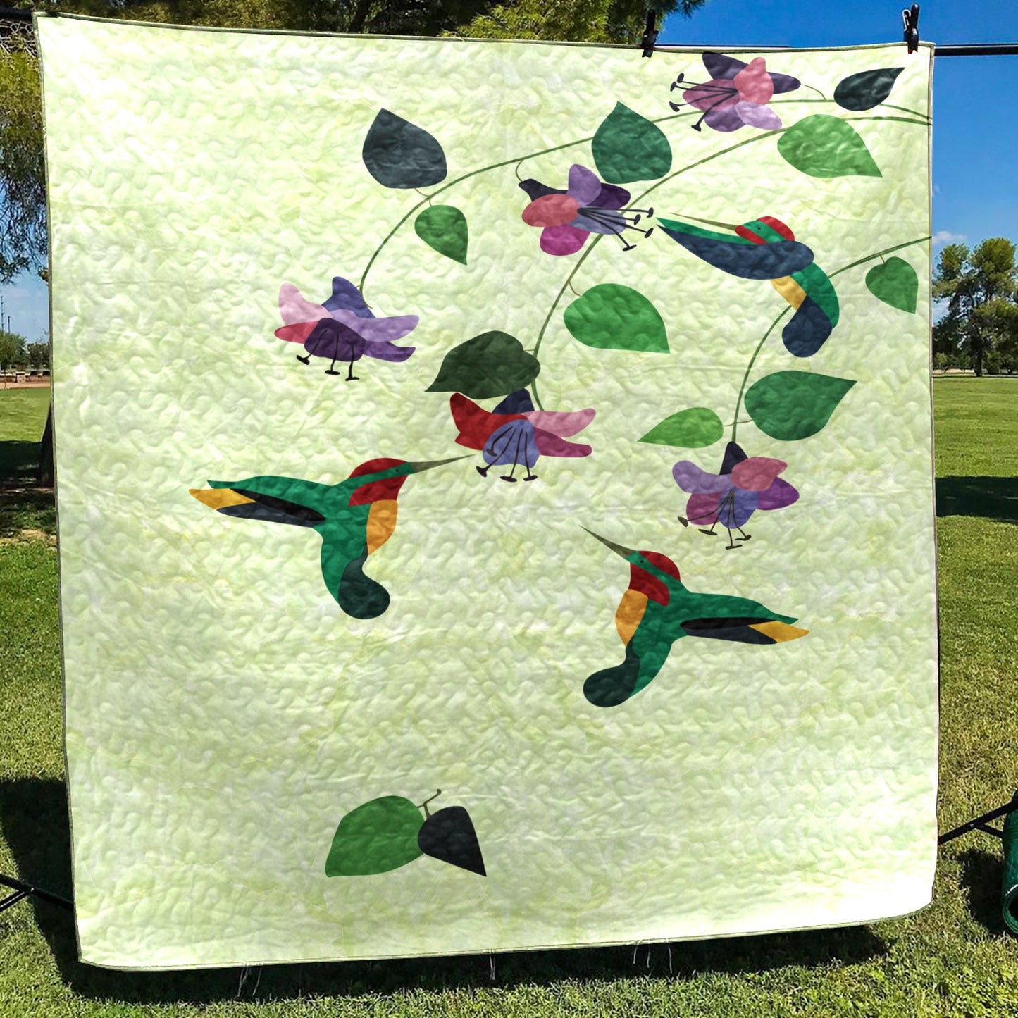 Hummingbird TD19110282 Quilt Blanket