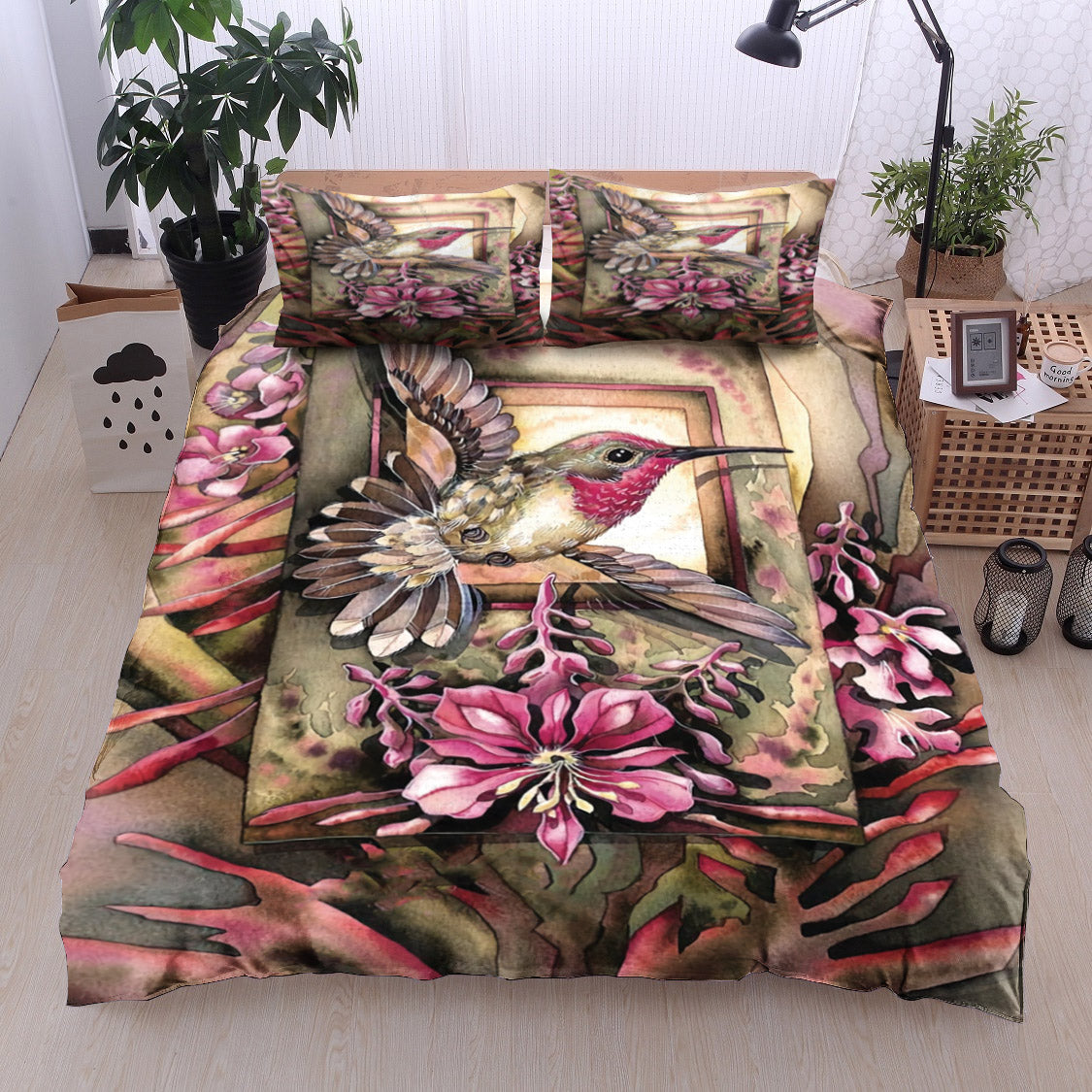 Hummingbird And Flower BT05100119B Bedding Sets