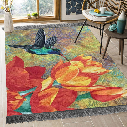 Hummingbird BT2809117O Decorative Floor-cloth