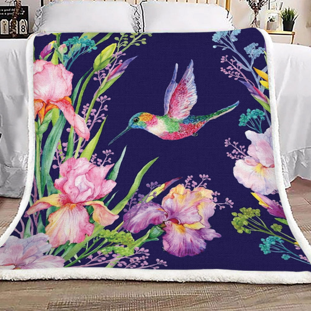 Hummingbird HM0710085TT Sherpa Fleece Blanket