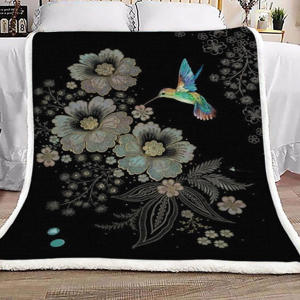 Hummingbird HM1709130TT Sherpa Fleece Blanket