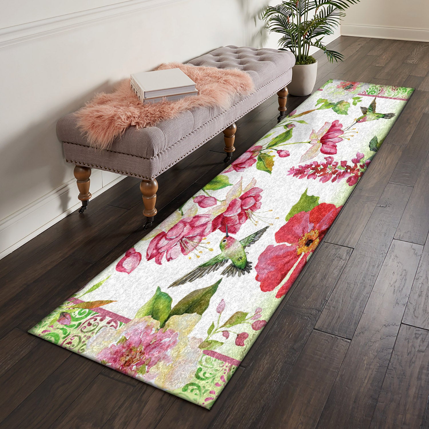 Hummingbird HM260925N Runner Rug – Charming Favor