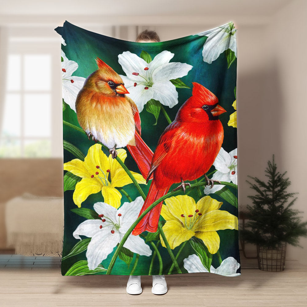 Hummingbird HN161018F Sherpa Fleece Blanket