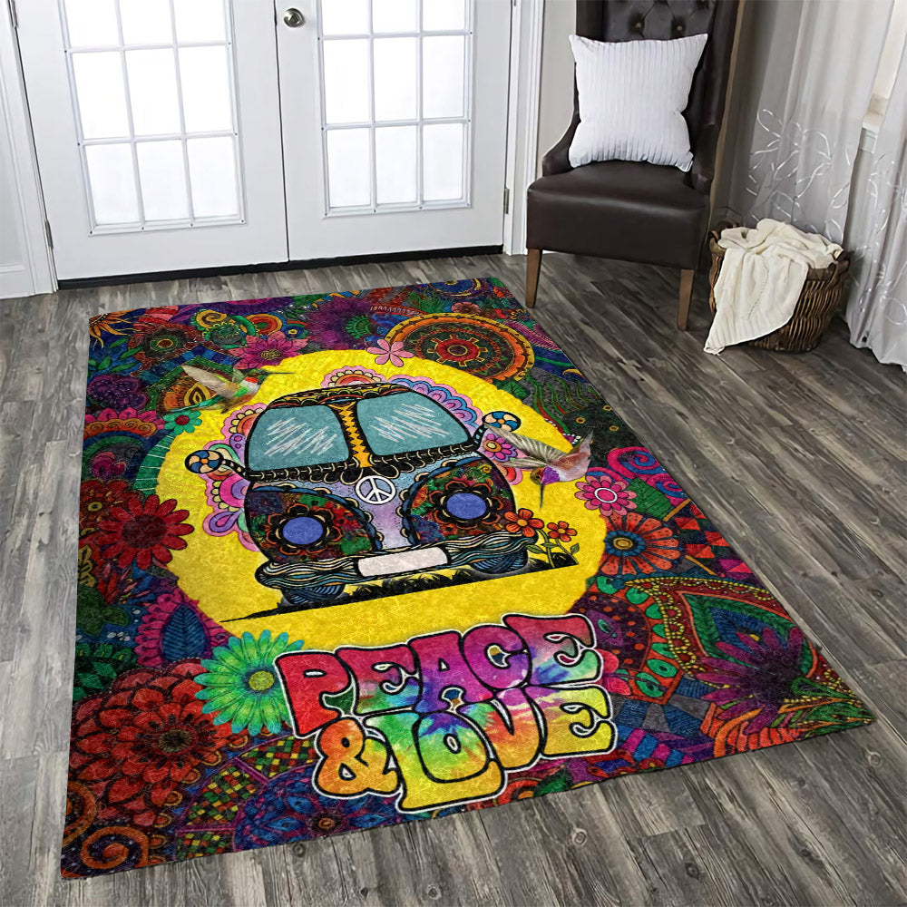 Hummingbird Peace And Love CLA18100212R Rug