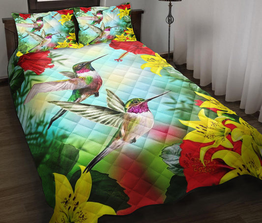 Hummingbird Quilt Bedding Set ND200905