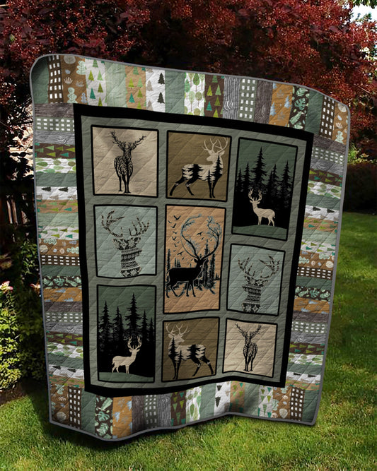 Hunting TD10111121 Quilt Blanket