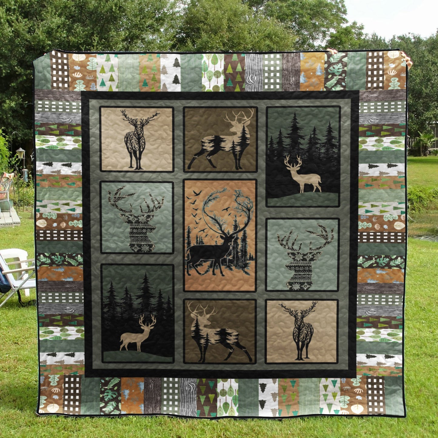 Hunting TD10111121 Quilt Blanket