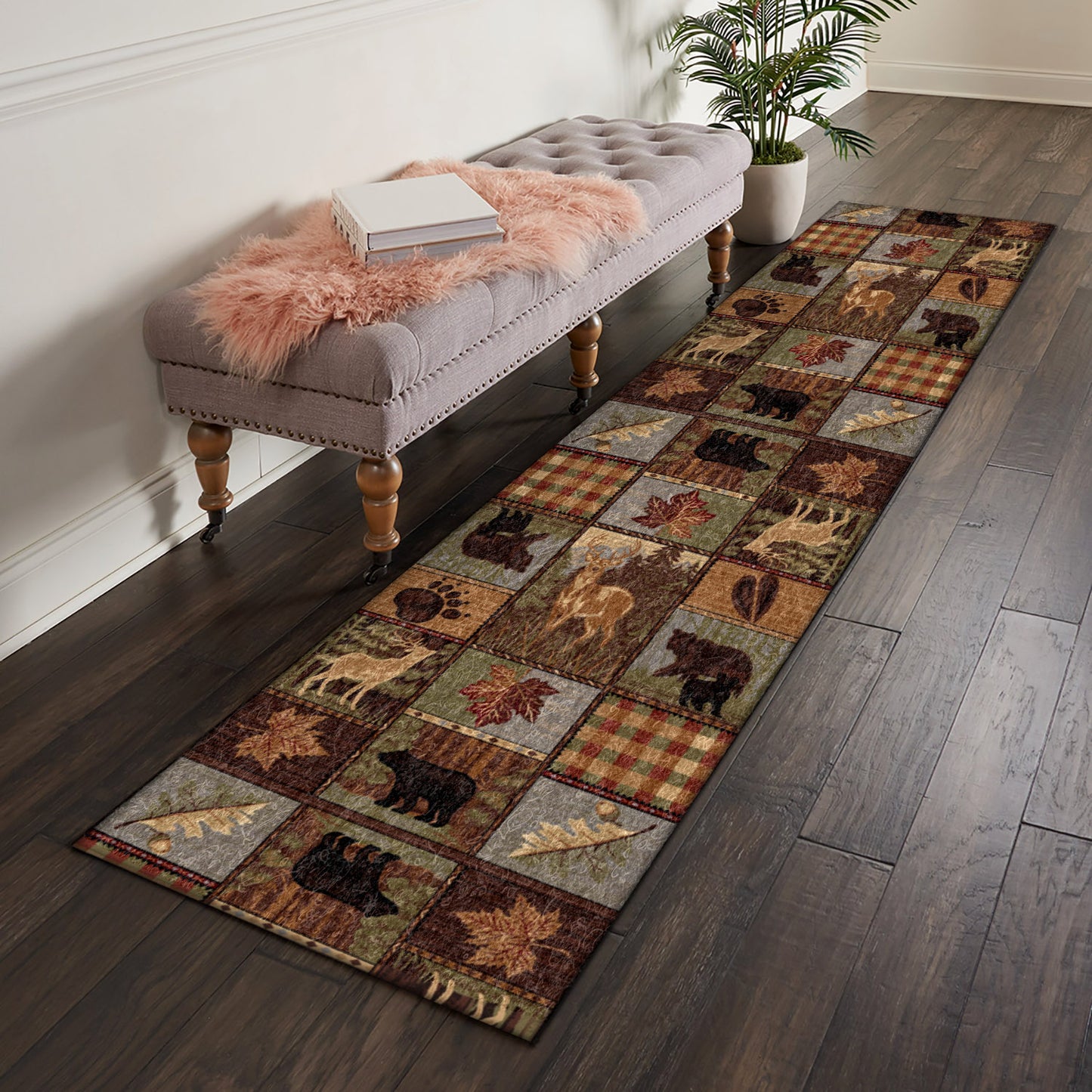 Hunting AA091015N Runner Rug
