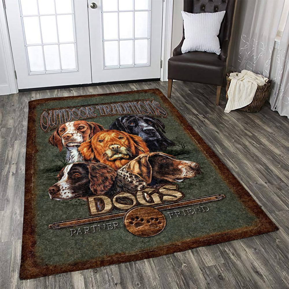 Hunting Dog DD0409067R Rug