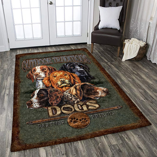 Hunting Dog DD0409067R Rug