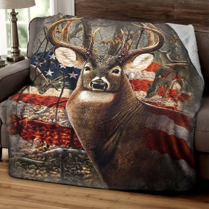Hunting HM280833TT Sherpa Fleece Blanket