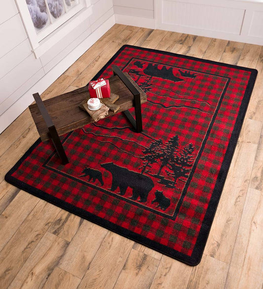 Huntington Bear Buffalo Check CLM3010145M Rug
