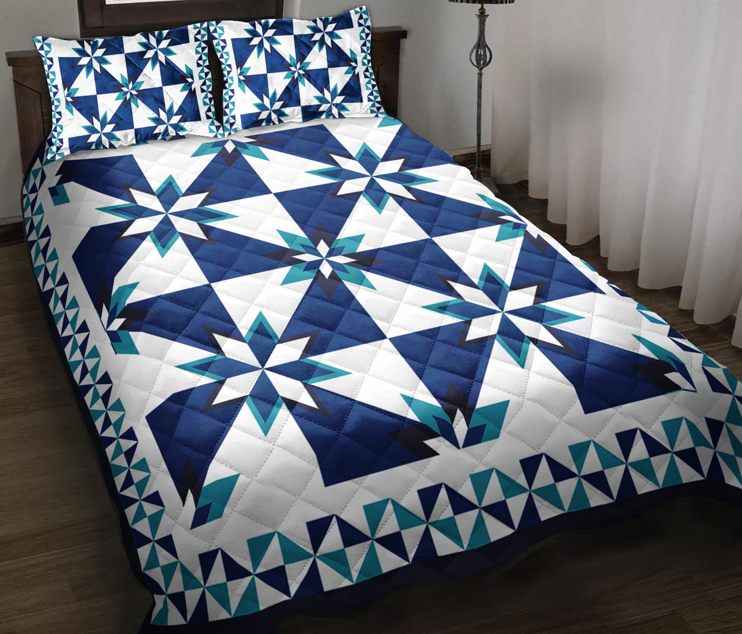 Huntsman Star Quilt Bedding Set TN310501DQBS