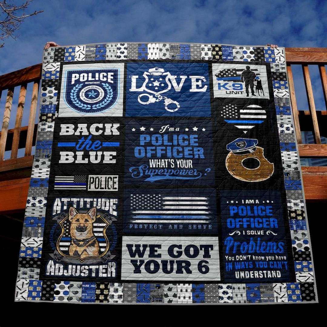 I Am A Police Officer PKT210652 Quilt Blanket