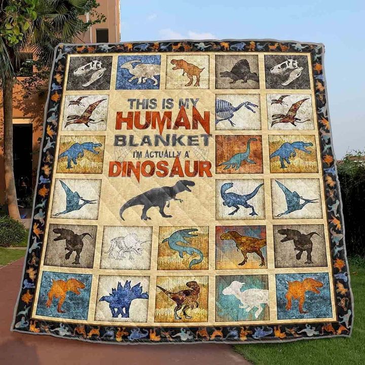 I Am Actually A Dinosaur CLT180632 Quilt Blanket