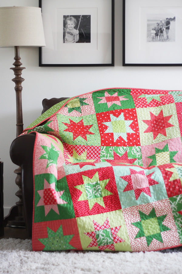 Christmas Star Quilt Blanket JP260302