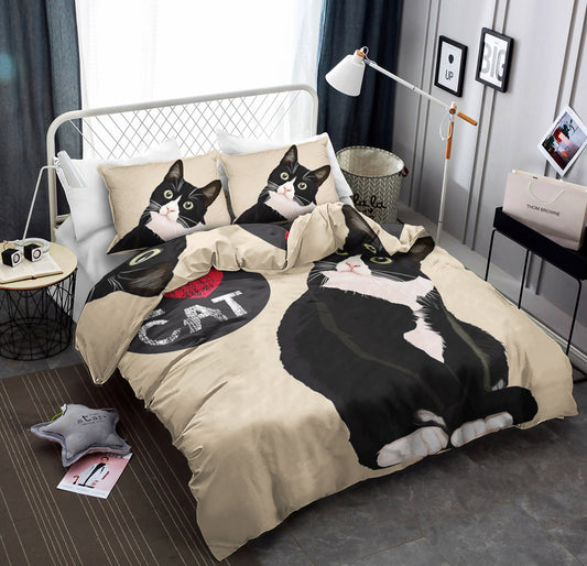 I Love Cats Cat Lovers CLA19100301B Bedding Sets