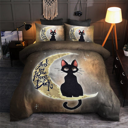 I Love You To The Moon And Back Cat BT080991B Bedding Sets