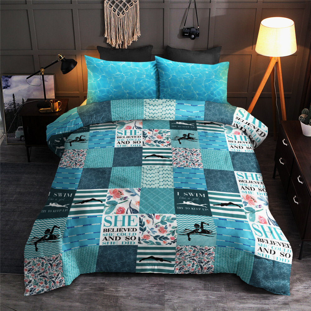 I Swim Like A Girl CLA1410018B Bedding Sets
