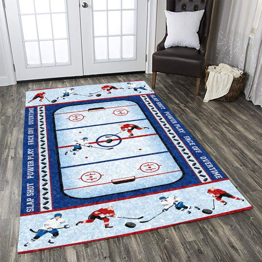 Ice Hockey Rink CLA1410168R Rug