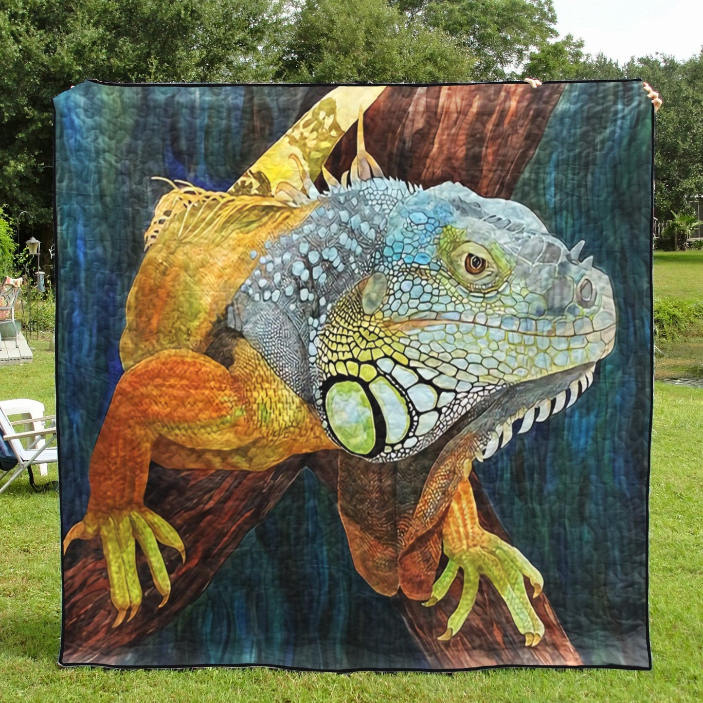 Iguana CLA0711478Q Quilt Blanket