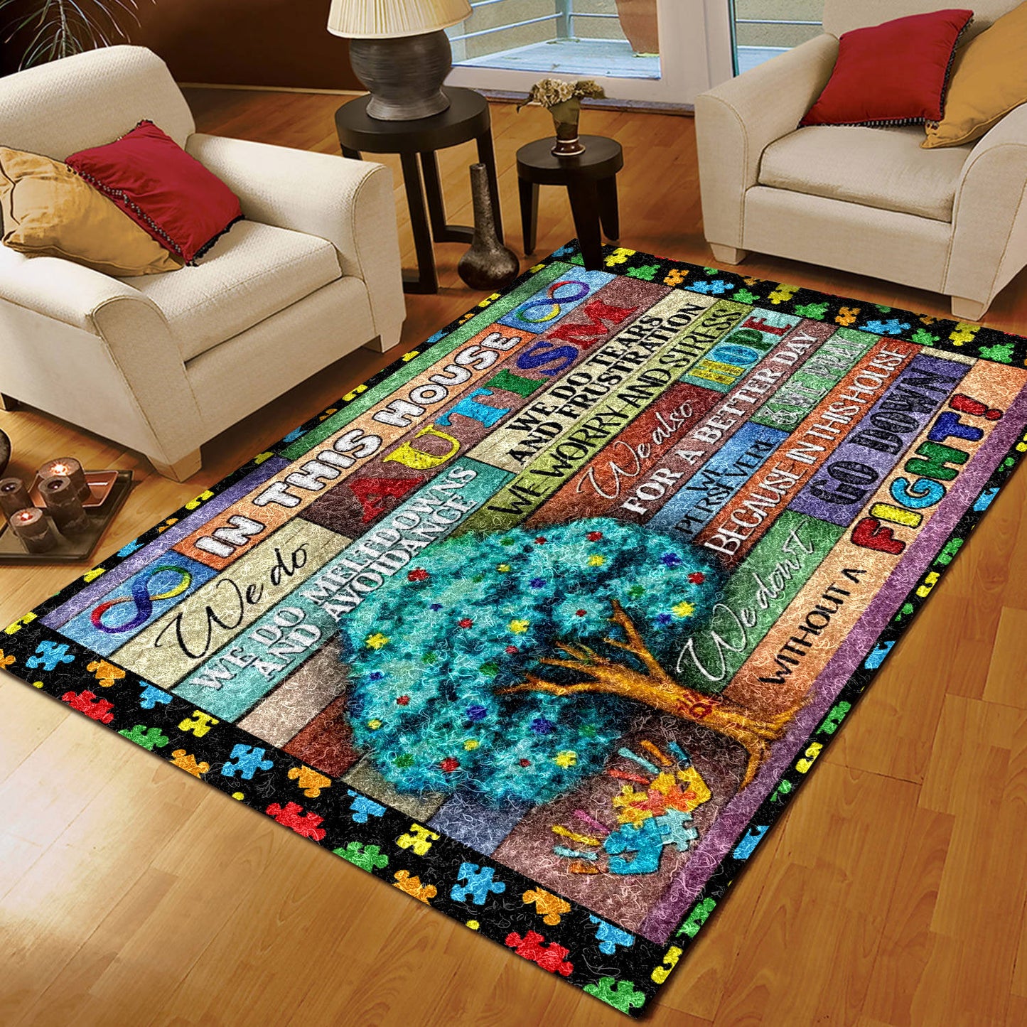 In This House Autism CLA1410175R Rug