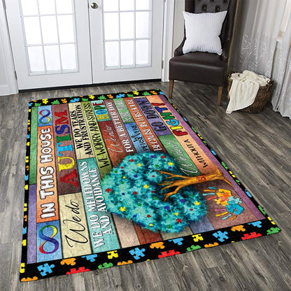 In This House Autism CLA1410175R Rug