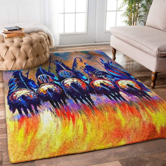 Indian Native American HN1610218R Rug