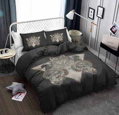 Indians Wolf Skull CLA19100226B Bedding Sets