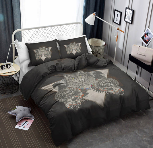 Indians Wolf Skull CLA19100226B Bedding Sets