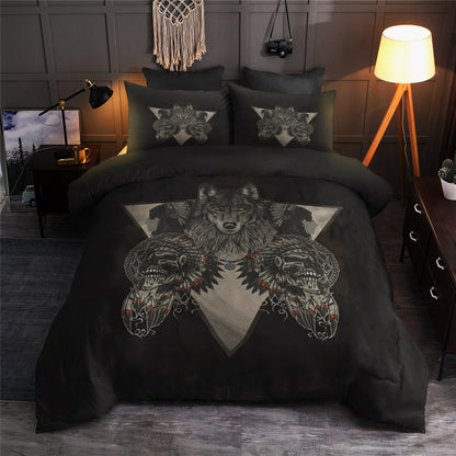 Indians Wolf Skull CLA19100226B Bedding Sets